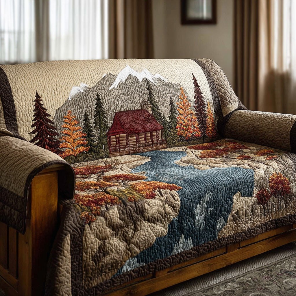 Forest Rustic Charm Sofa Cover
