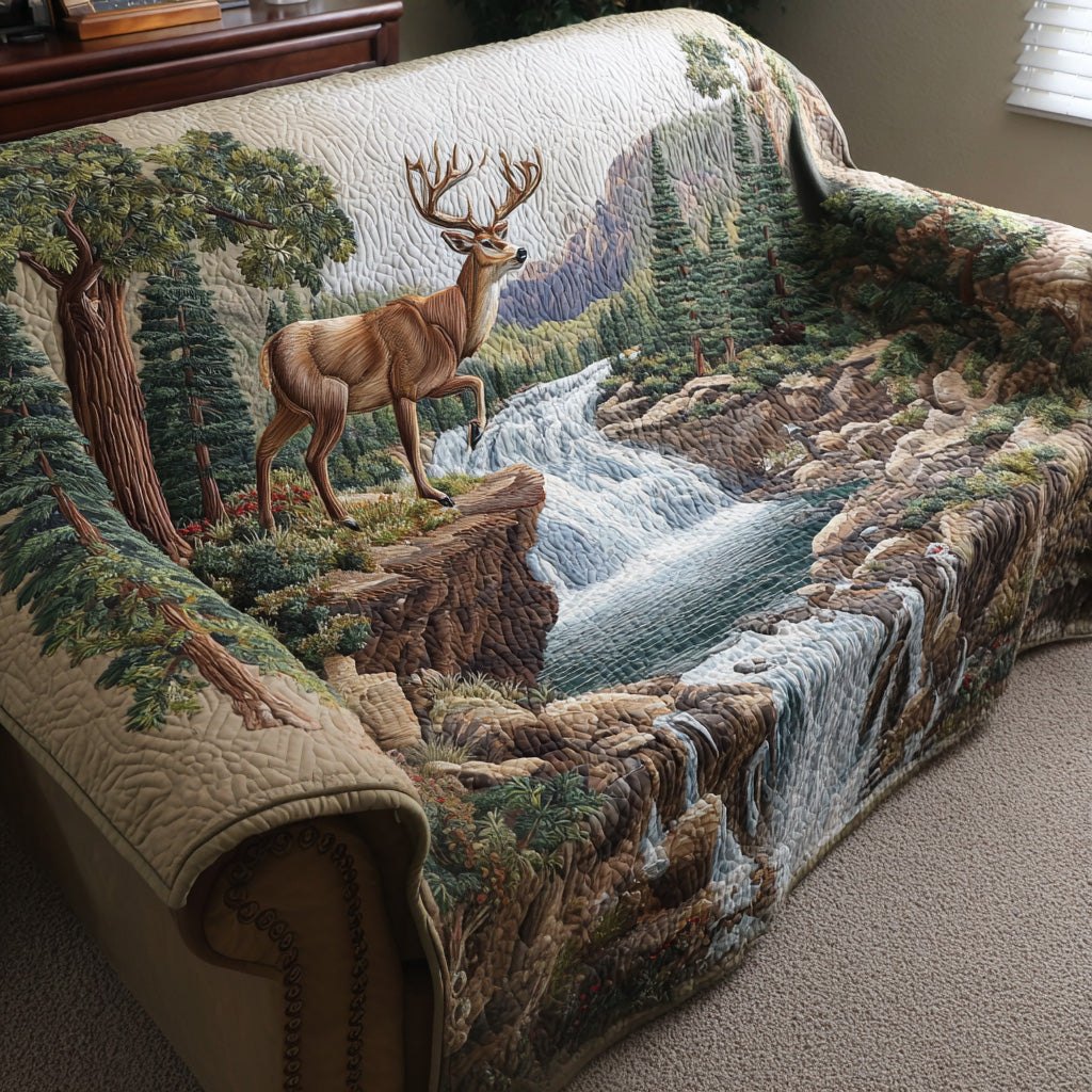 Forest Stag Sofa Cover