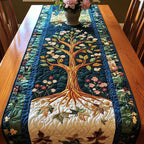 Forest of Blooms Table Runner