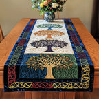 Tree of Life Panels with Celtic Border Table Runner