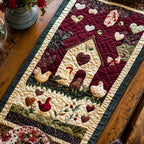 Fowl Play Patchwork Table Runner