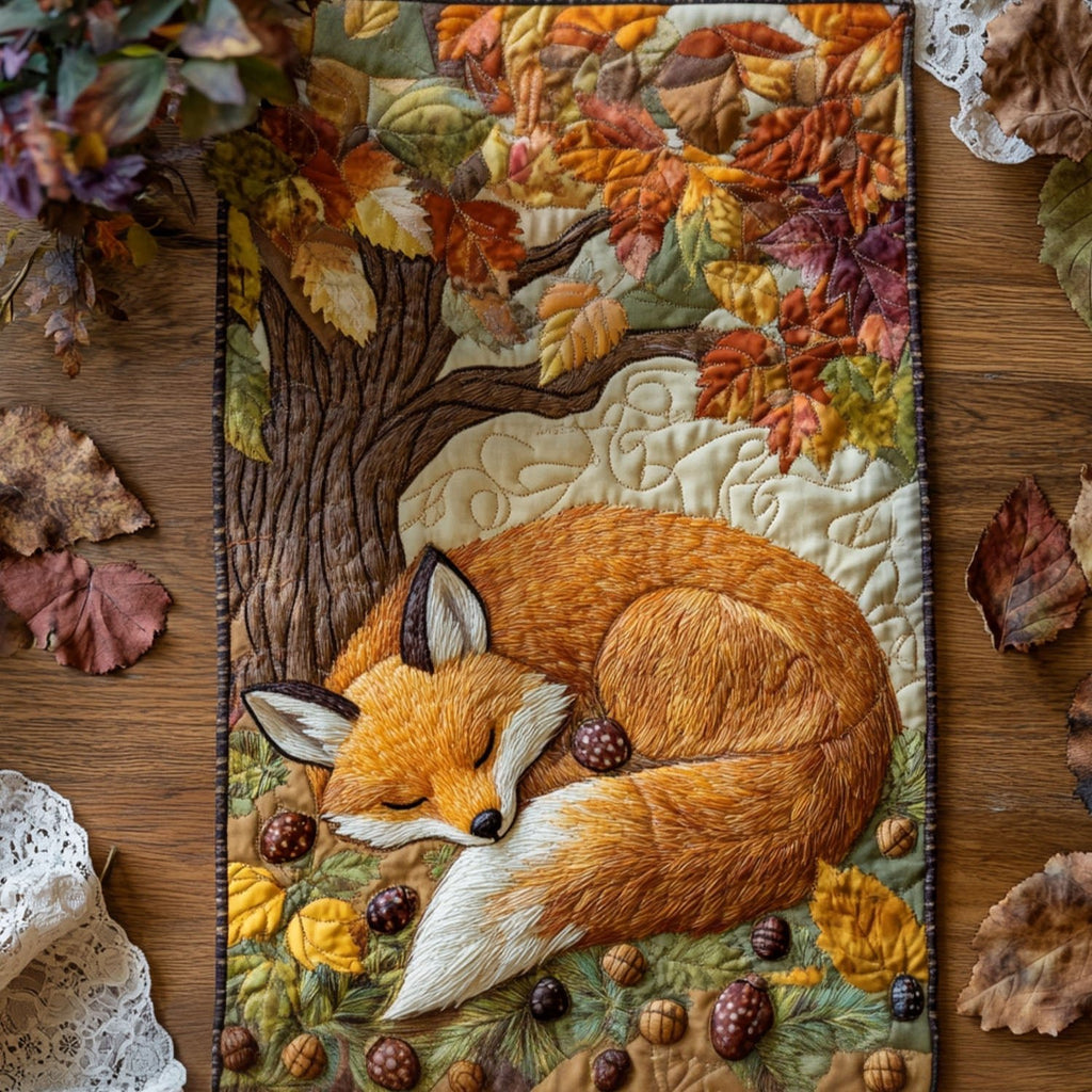 Fox in the Woodland Glow Table Runner
