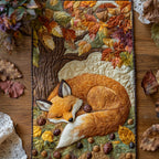 Fox in the Woodland Glow Table Runner