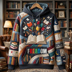 Freadom hoodie, all-over print
