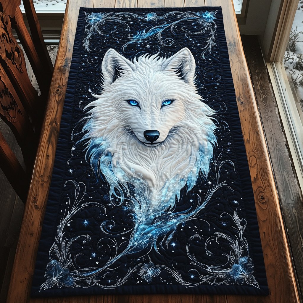 Free Wolf Table Runner
