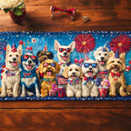 Freedom Barkers Table Runner