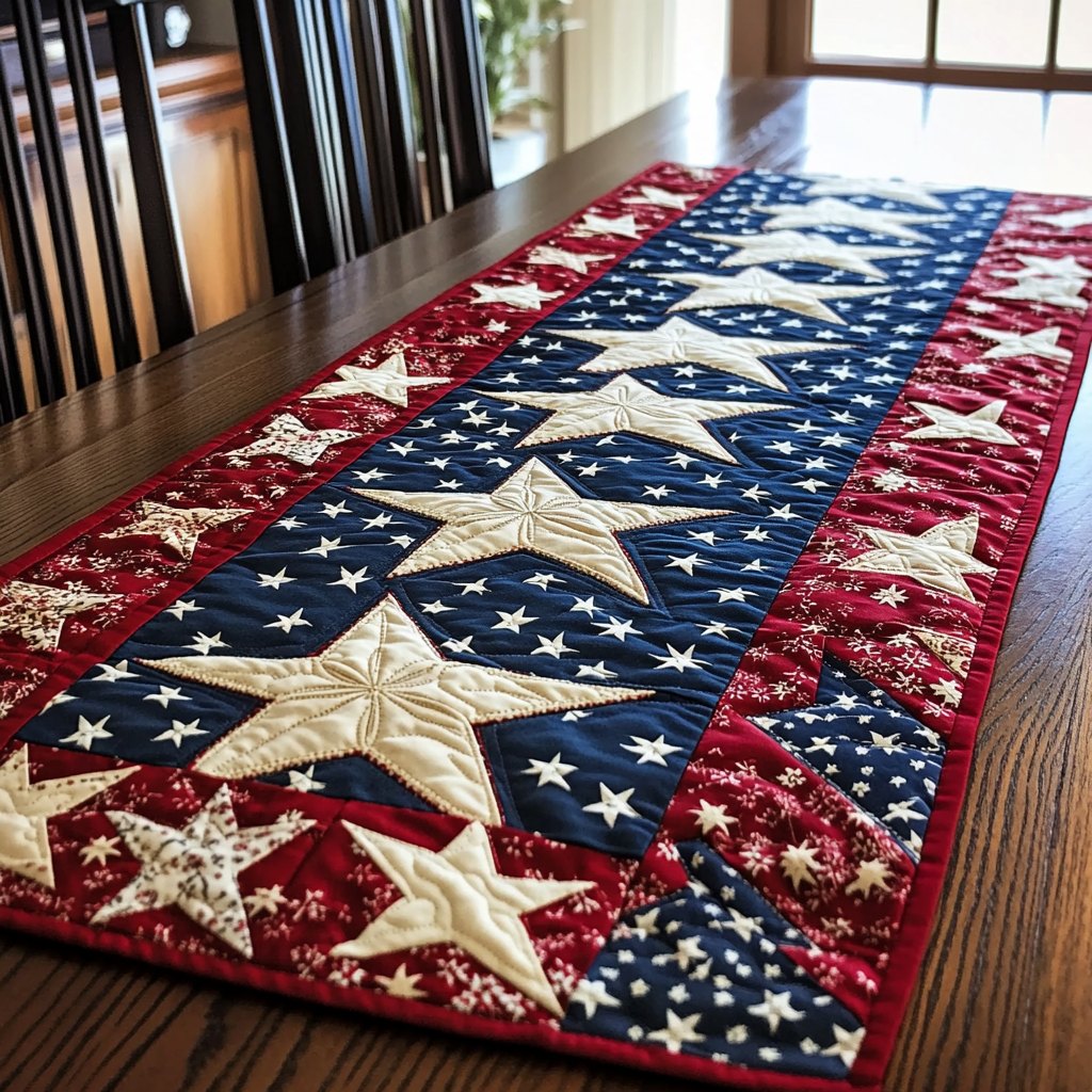 Freedom Dusk Table Runner
