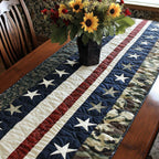 Freedom Stitched Table Runner