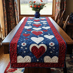 Freedoms Heartbeat Table Runner