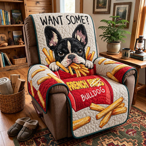 French Bulldog Fries Sofa Cover - Made to Order