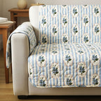 French Stripe Sofa Cover