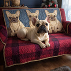 Frenchie Dreamland Sofa Cover