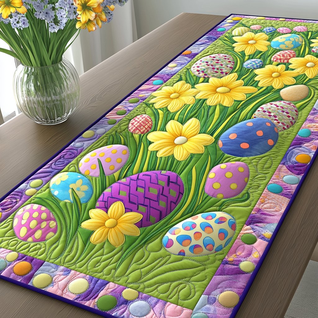 Fresh Blooms Table Runner