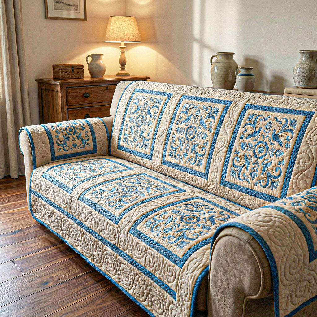 Fresh Petals Sofa Cover