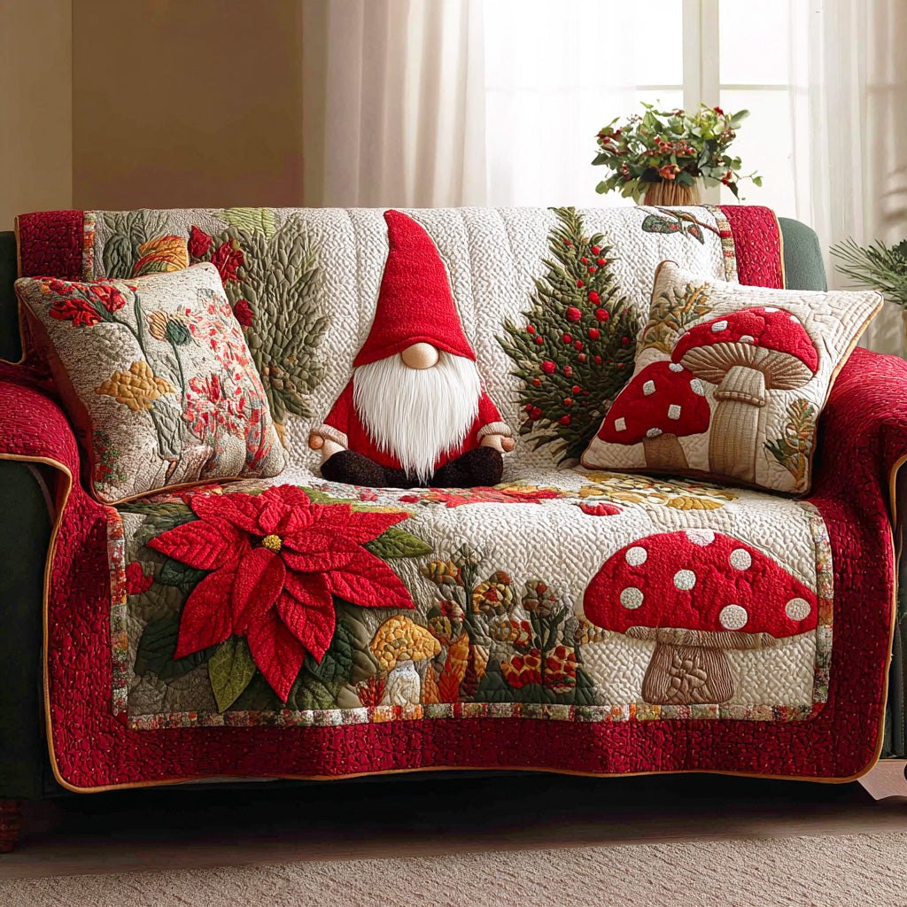 Frost Gnome Dreams Sofa Cover