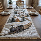 Frost Rail Whispers Place Table Runner