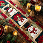 Frosted Companions Table Runner