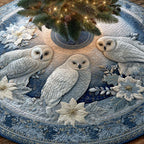 Frosted Companions Christmas Tree Skirt