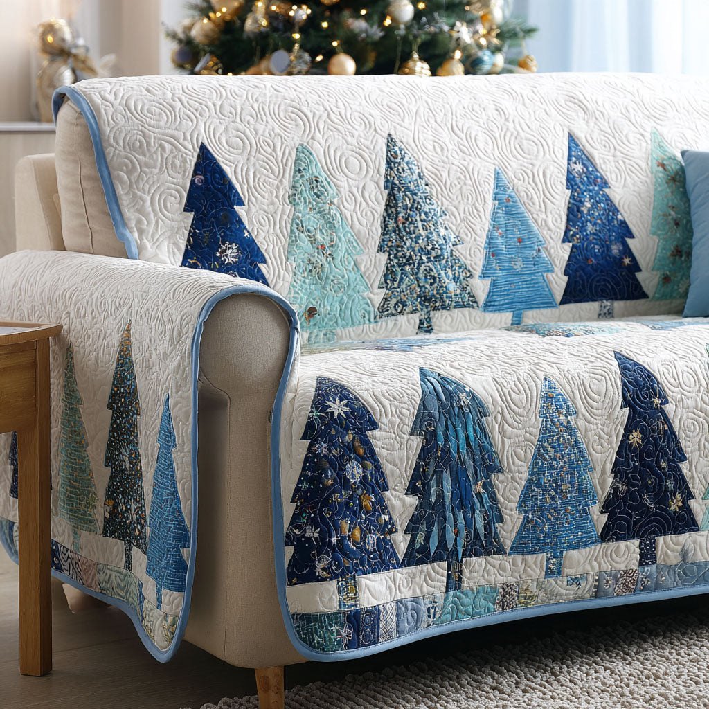 Frosted Pines Sofa Cover