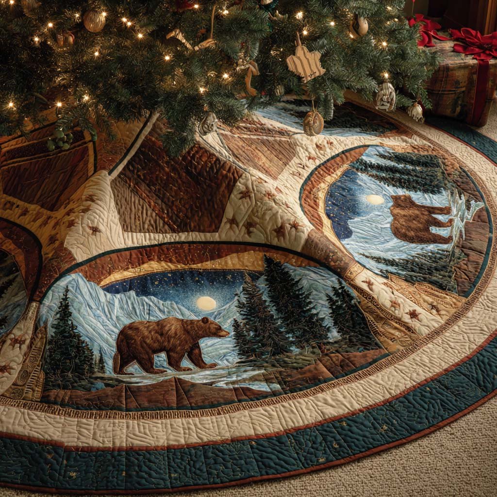 Frosted Valley Christmas Tree Skirt
