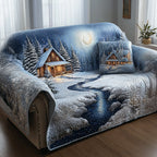 Frosted Woodland Peace Sofa Cover
