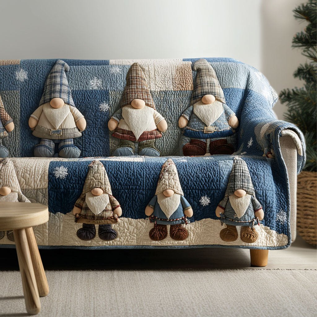 Frosty Beard Friends Sofa Cover
