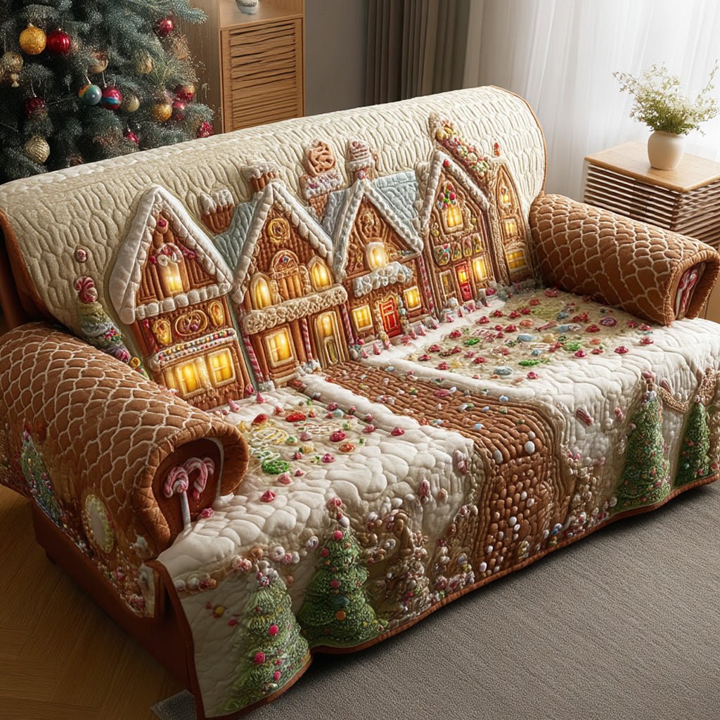 Frosty Cottage Sofa Cover