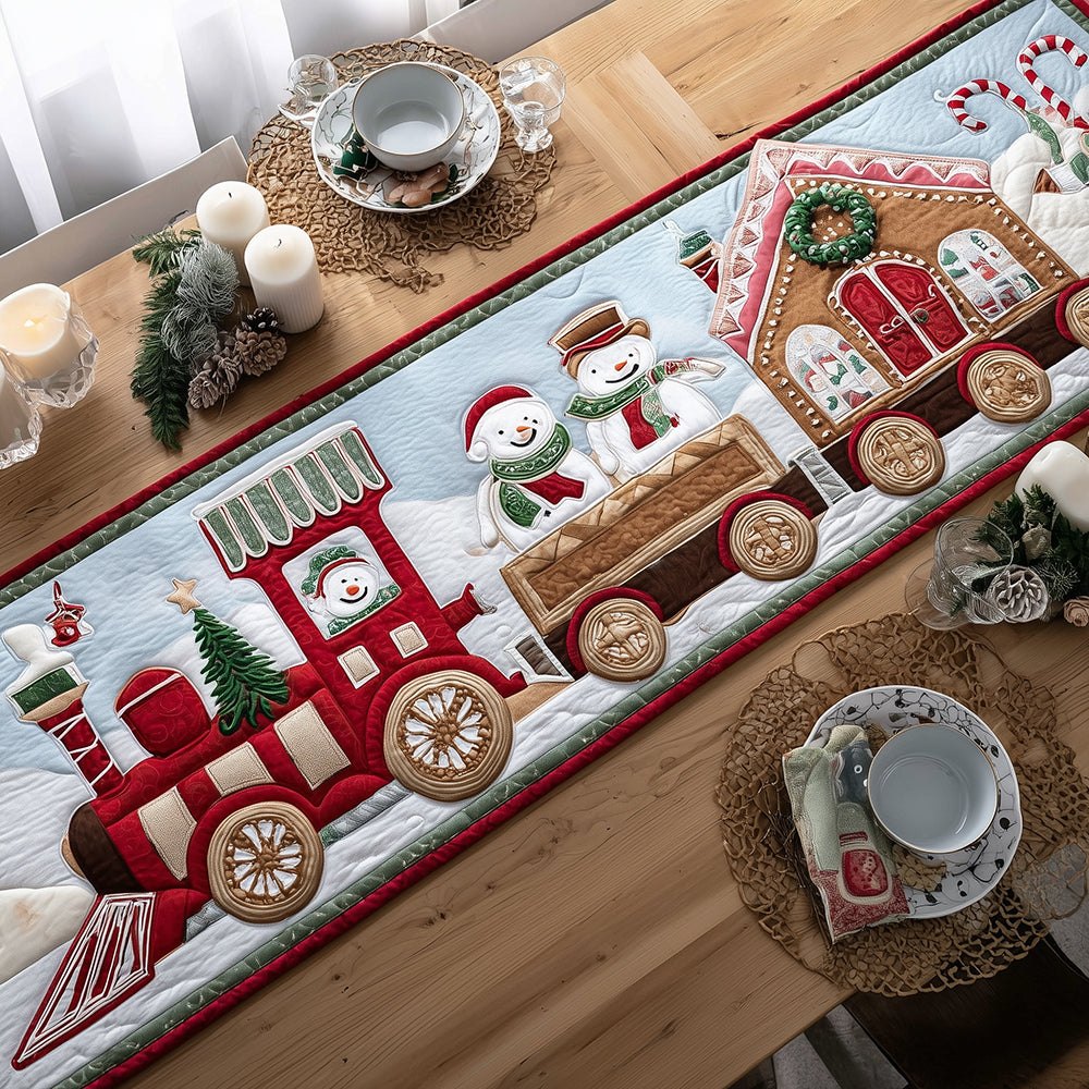 Frosty Express Table Runner