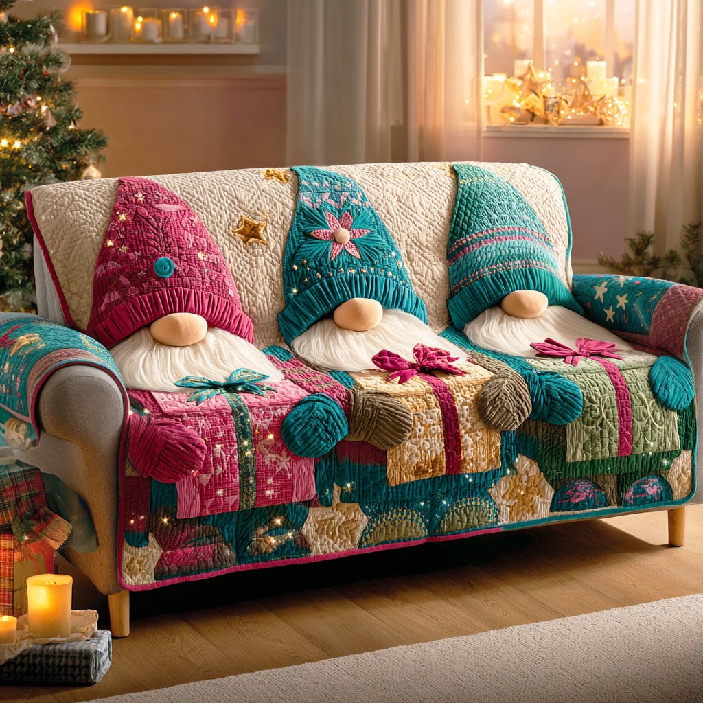 Frosty Gnome Valley Sofa Cover