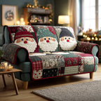 Frosty Night Magic Sofa Cover