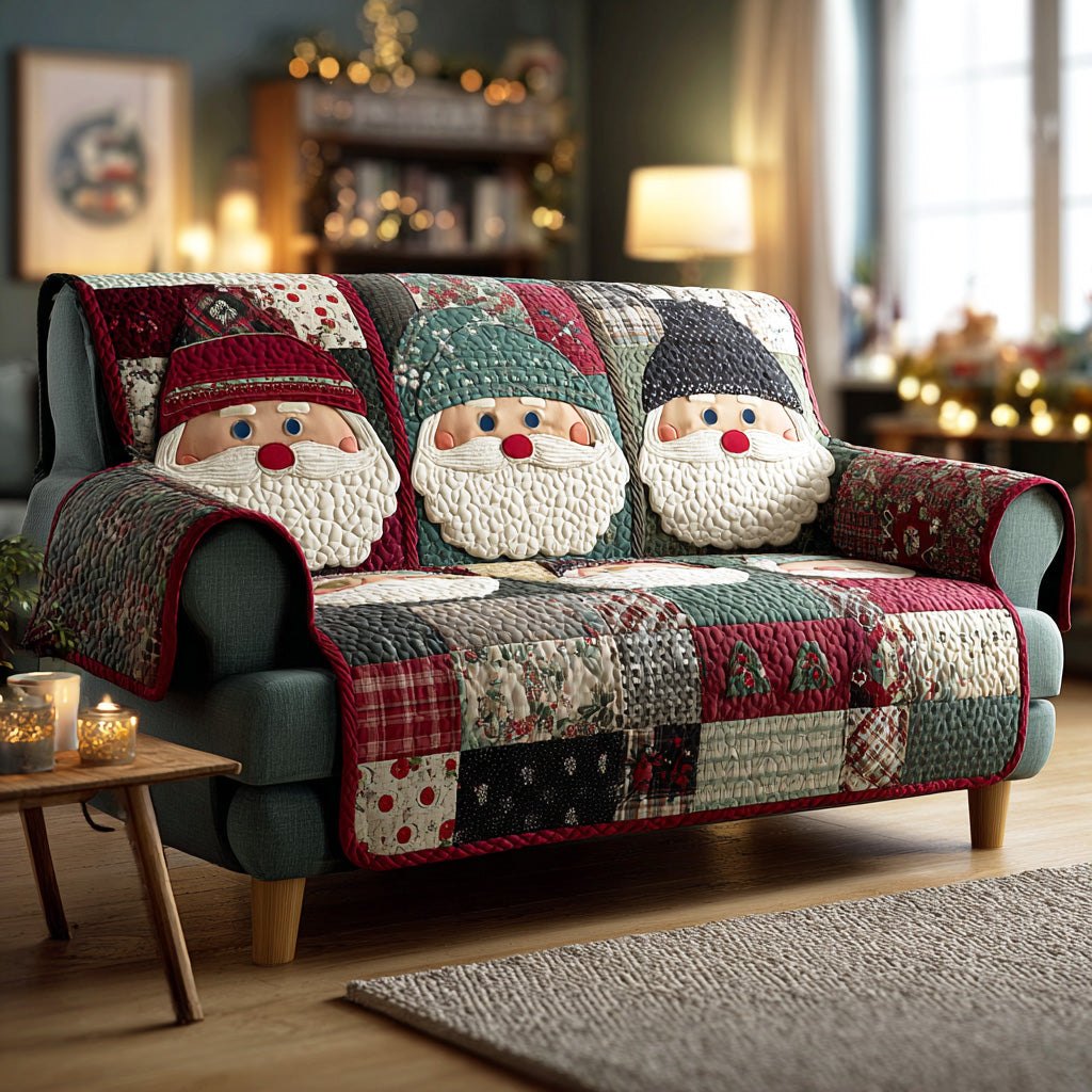 Frosty Night Magic Sofa Cover