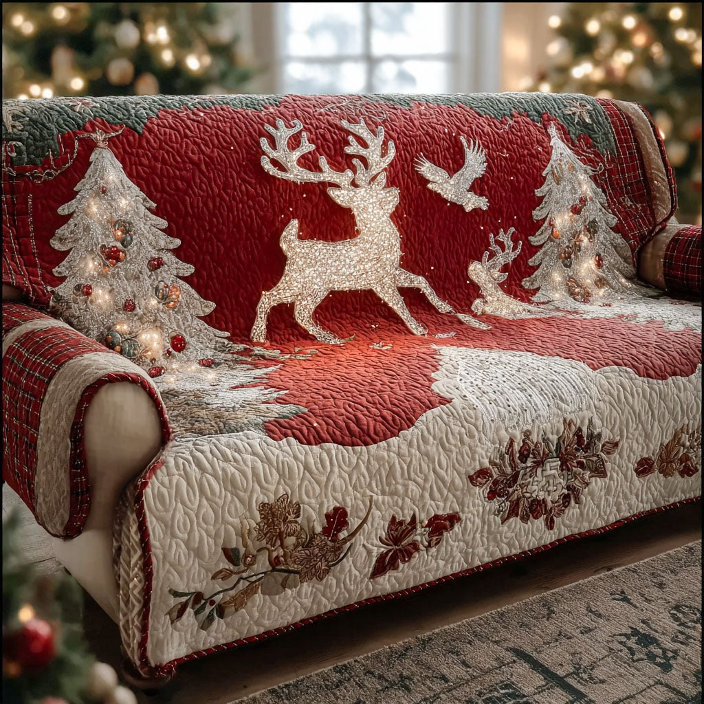 Frosty Sparkle Sofa Cover
