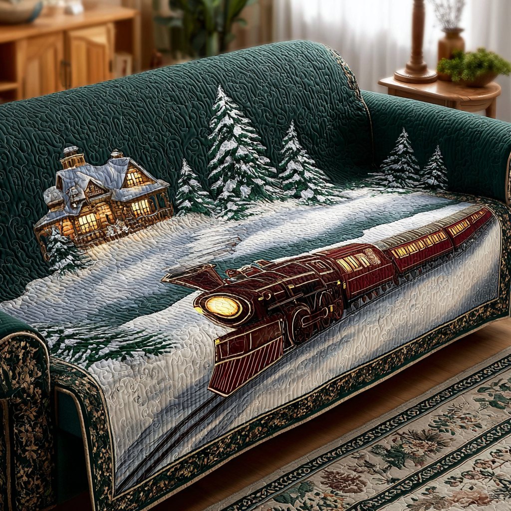 Frosty Whistle Sofa Cover