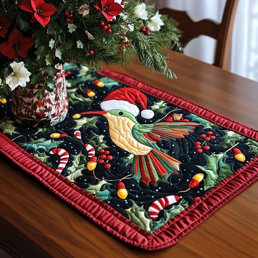 Frosty Wings Table Runner