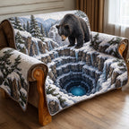 Frozen Bear Sofa Cover