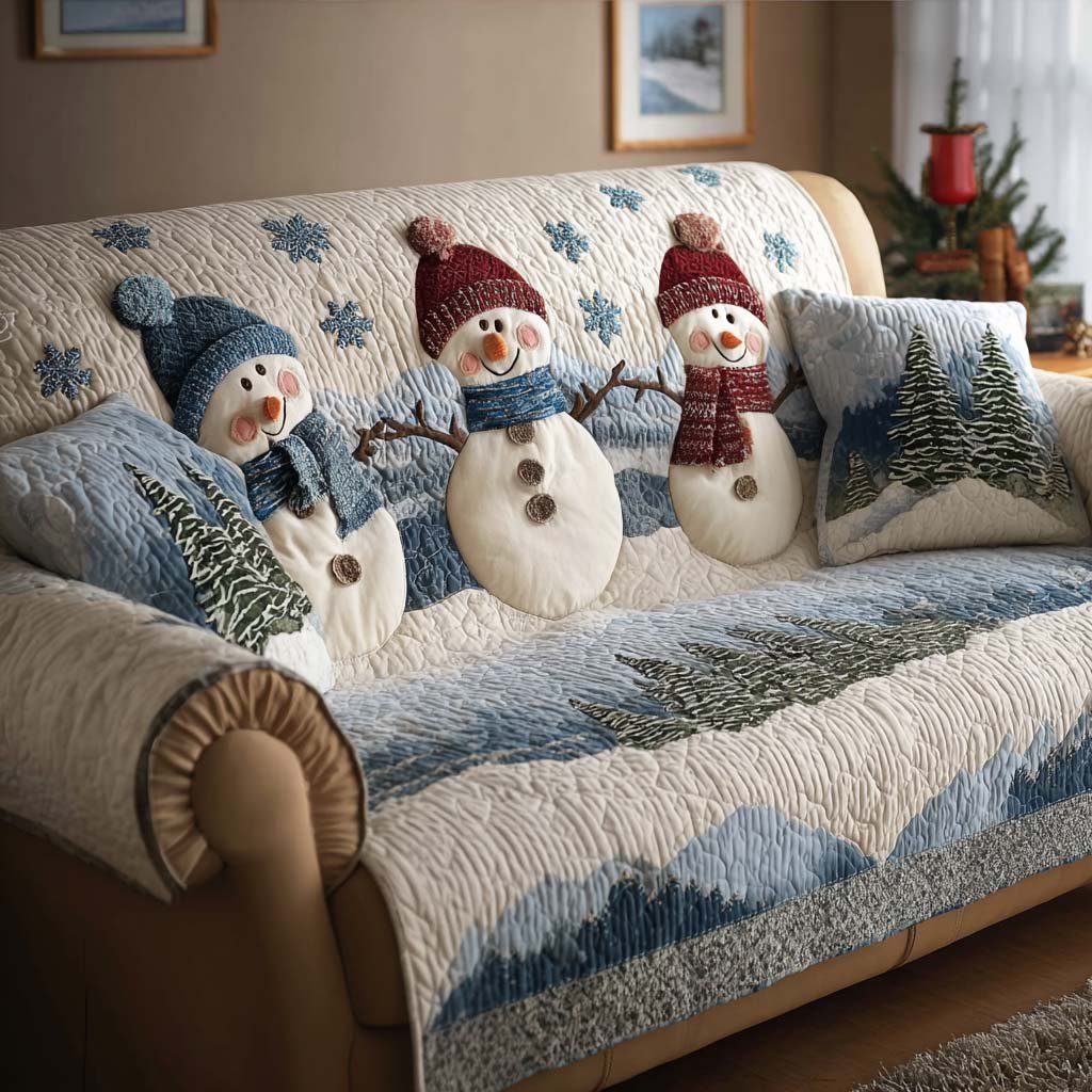 Frozen Lake Sofa Cover