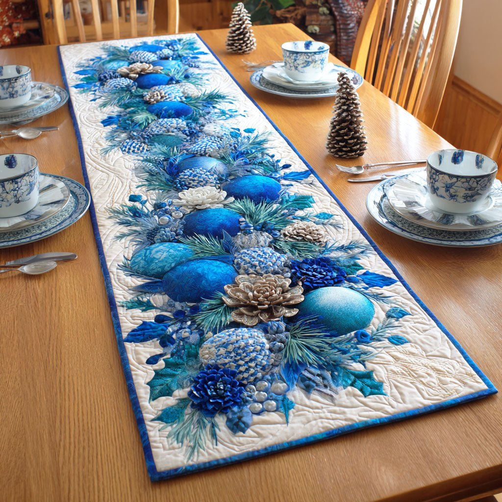 Frozen Starry Night Table Runner