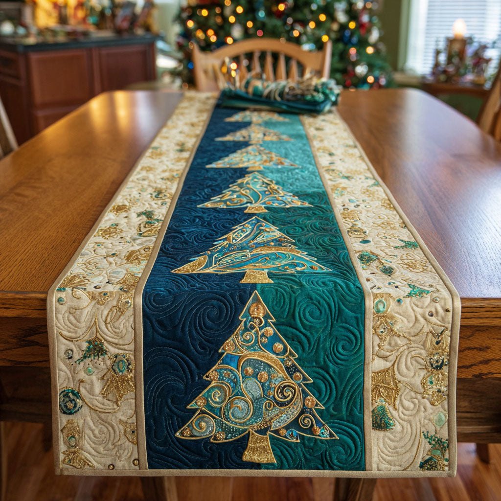 Frozen Woods Table Runner