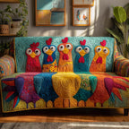 Funky Feather Squad Sofa Cover