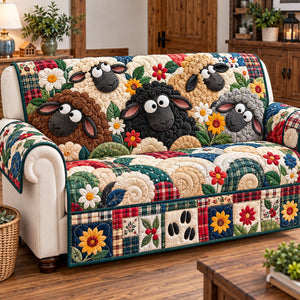 Funky Sheep Kaleidoscope Sofa Cover - Made to Order