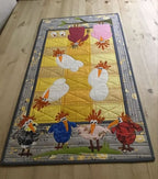 Funky Fowl Fest Table Runner