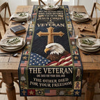 Christ and Veteran Table Runner