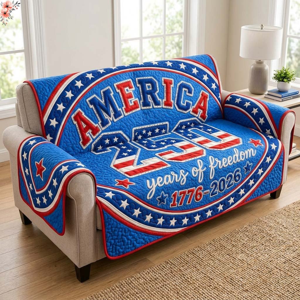 America 250 Freedom Sofa Cover