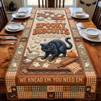 Biscuit Witch Cat Table Runner