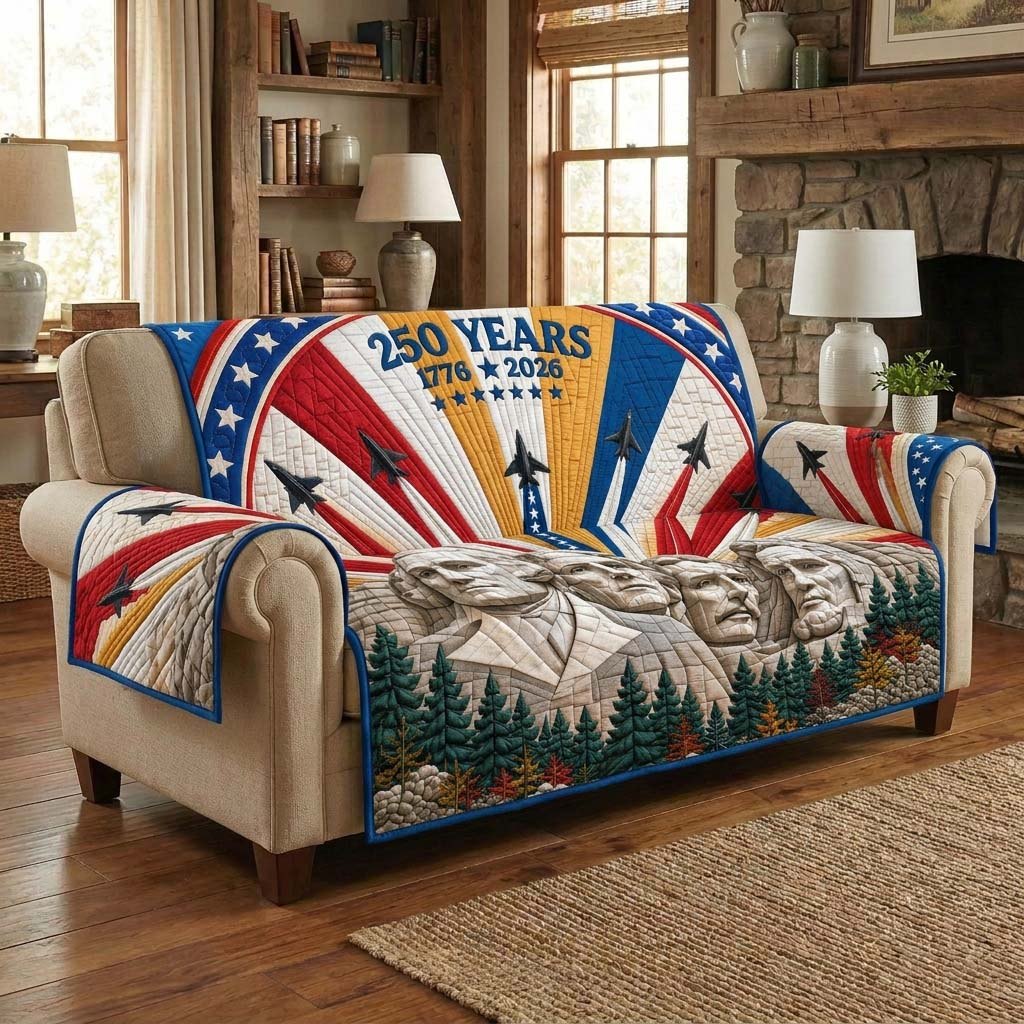 America 250 Rushmore Sofa Cover