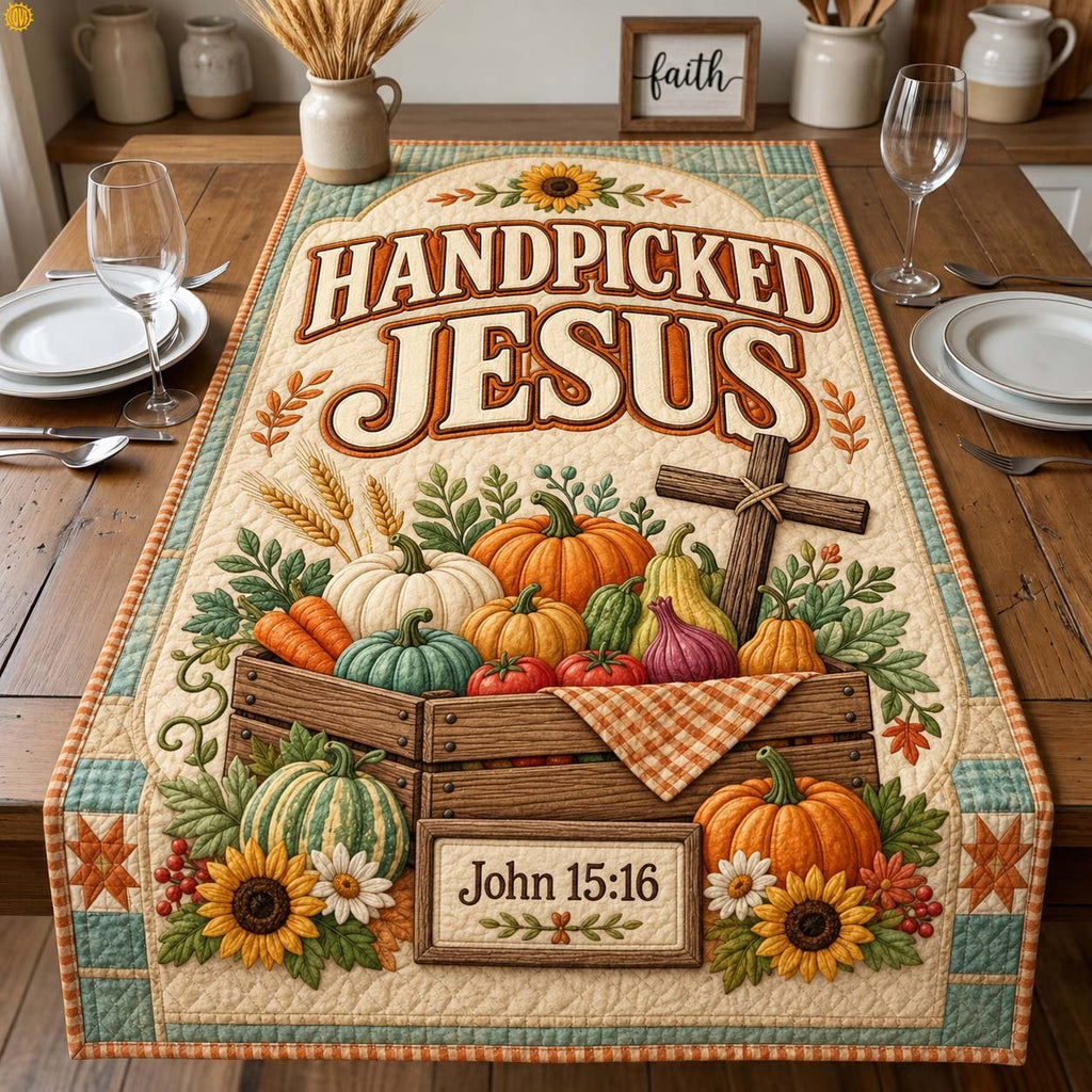 Handpicked Harvest Table Runner