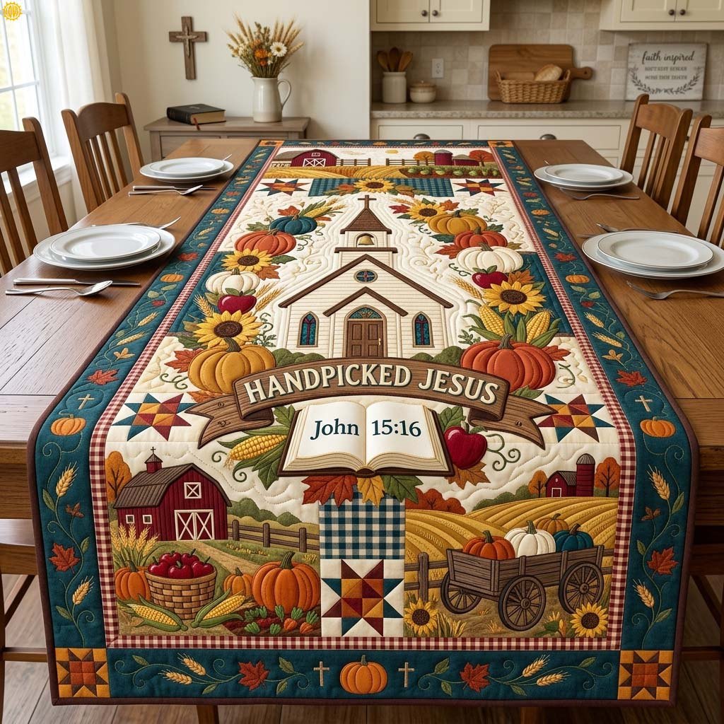 Chosen Harvest Home Table Runner