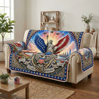 Liberty and Eagle in Fireworks Sofa Cover