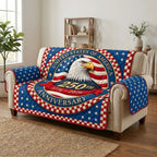 Eagle 250th Anniversary Emblem Sofa Cover