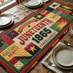 Juneteenth Legacy Table Runner